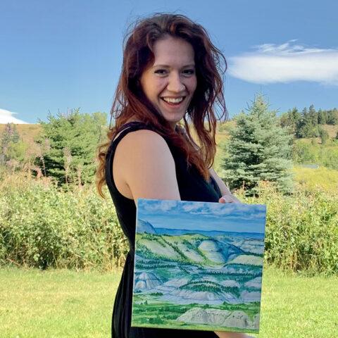 Meet Our Summer Artist on Display, Moriah Dahl! - Bank of Bozeman