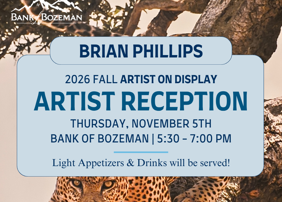 2026 Fall Artist Reception: Brian Phillips